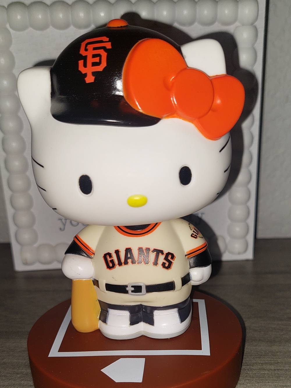 Hello Kitty San Francisco Giants Bobblehead 2015 Stadium Giveaway NWOB